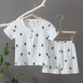 thumbnail image 2 of NOLDARES Toddler Baby Boy Clothes for Boys Cute Summer Short Sleeve T-Shirt Tops Shorts Clothes Sets Baby Boy Outfits(Green,3-4 Years), 2 of 4