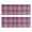 Purple and Black Checkered Pattern-1, variant on Purple and Black Checkered Pattern Anti Fatigue Kitchen Rugs Set Of 2, Non Slip Washable Decorative Floor Mats for Sink Laundry and Home Use, 17"x47"