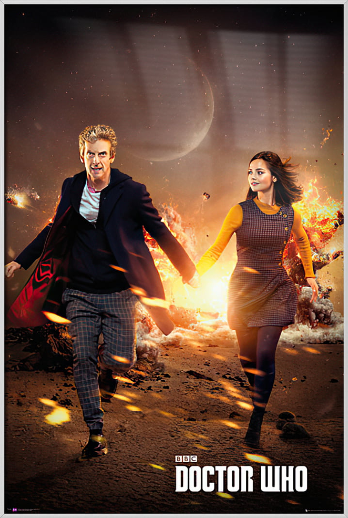 VINCENT VAN GOGH Exploding TARDIS 24x36 BBC TV Show Poster DOCTOR WHO 