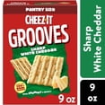 thumbnail image 2 of Cheez-It® Grooves Sharp White Cheddar Cheese Crackers, 2 of 2