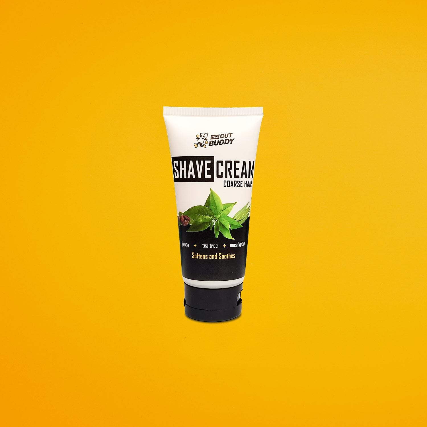 The Cut Buddy Shaving Cream - Hair and Irritation Defense (3 oz, Eucalyptus Scent)