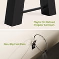 thumbnail image 4 of Finmind 70.8-Inch Long Black Console Table for Entryway, Narrow Modern Sofa Table for Entry, Hallway, Behind Couch, Living Room, Foyer, Entrance, Front Door, 4 of 7