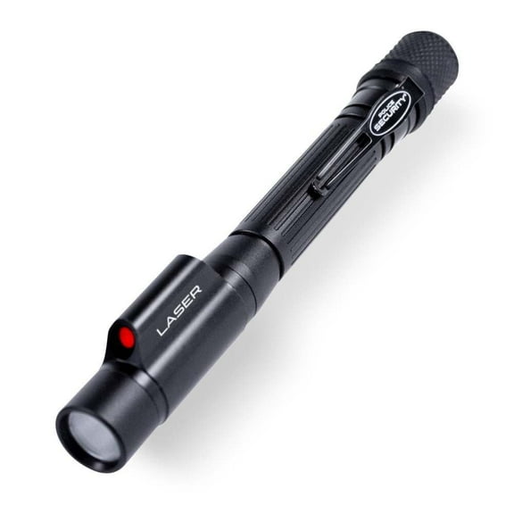 Police Security Laserlite 250 Lumens 2 Aaa Battery Powered Flashlight