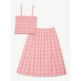 thumbnail image 5 of Free Assembly Girls Smocked Top and Midi Skirt, 2-Piece Set, Sizes 4-18, 5 of 5