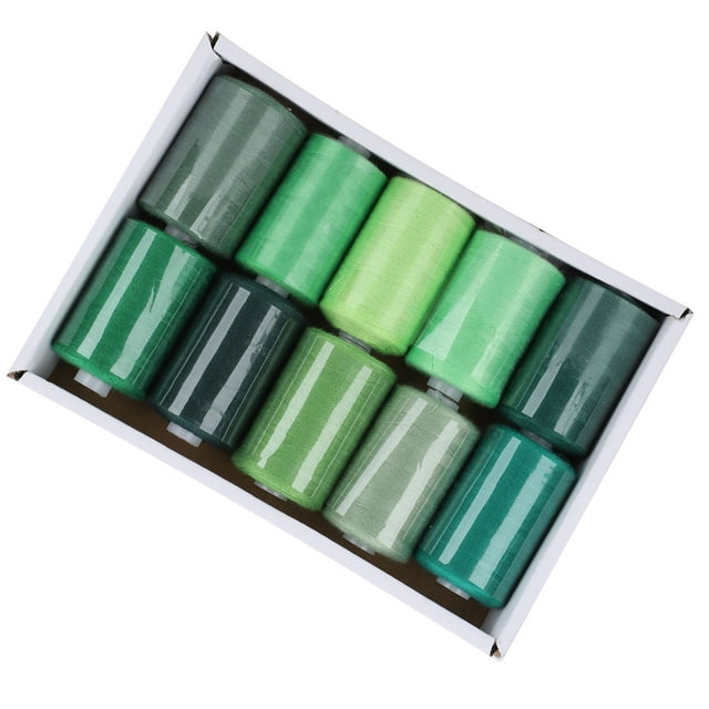 Sewing Thread Set, 300 Yards Sewing Accessories Household Pagoda Threads Home Sewing Thread, For Clothing Embroidery Blue,Purple,Red,Green