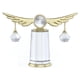thumbnail image 3 of Figura Swarovski Zodiac Libra con metal dorado, 3 of 4