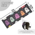 thumbnail image 5 of Yayeee Runner Rug for Bedroom 2'x6' Machine Washable Hallway Non Slip Mat, Colorful Halloween Ghost, 5 of 8