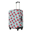 thumbnail image 2 of PAYOHTO Highly Elastic Spandex Suitcase Cover Luggage Cover Small Fits 18 to 21 Inch Summer Watermelon Slice Blue White Striped, 2 of 8
