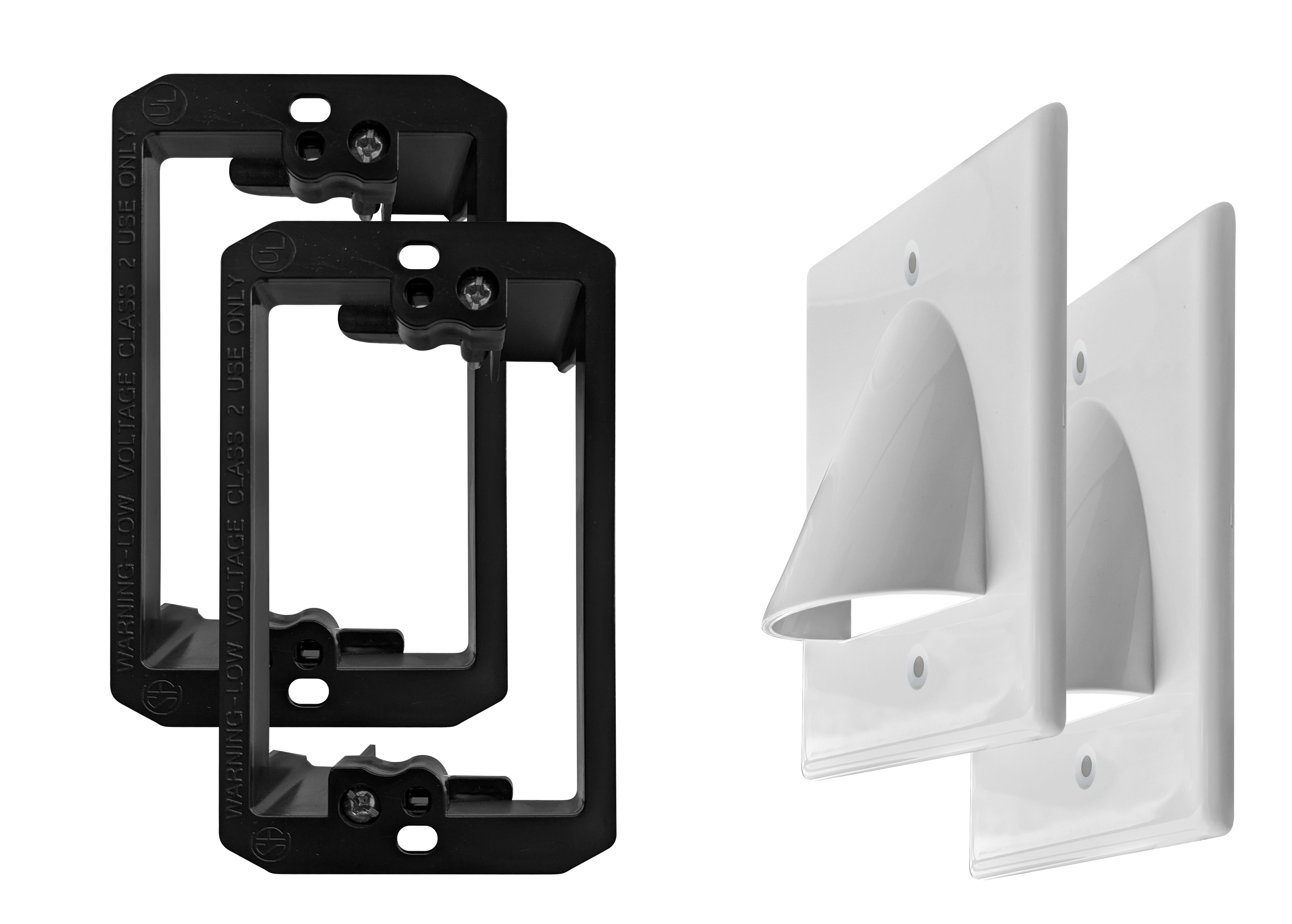 BestMounts in Wall Cable Management TV Cord Hider for Wall Mounted TV