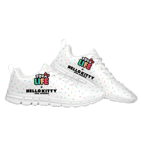 

Toca Life World Sports Custom Shoes High Quality Cartoon Game Men Women Teenager Sneaker Fashion Tailor Made Couple Built Shoes