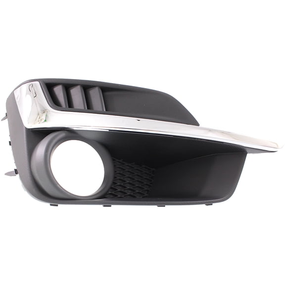Fog Light Trim Compatible with 2015-2016 Subaru Impreza Front, Passenger Side Primed