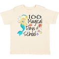 thumbnail image 3 of Inktastic 100 Magical Days of School with Blue Mermaid and Fish Boys or Girls Toddler T-Shirt, 3 of 5