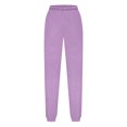 thumbnail image 5 of Inleife Oversized Sweatpants Women Solid Color Elastic Waist Casual Sweat Pants With Side Pockets Plus Size Sweatpants, 5 of 6