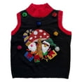 thumbnail image 5 of 33 Degrees Women's Gnomes Ugly Christmas Vest, XS-XXL, 5 of 6