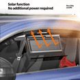 thumbnail image 2 of Car Solar Powered Exhaust Fan, Air Flow Window Cooling Fans, Summer Solar Ventilator Powered Exhaust Fan Radiator, 2 of 6