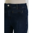 thumbnail image 5 of Flared Denim Trousers Navy Blue, 5 of 5