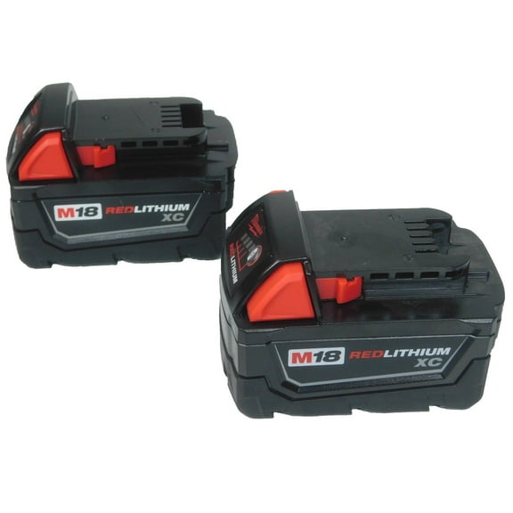 Milwaukee M18 Lithium-ion Batteries 3.0 AH Battery 48-11-1828 (2-Pack)