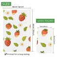 thumbnail image 5 of Eveokoki Kitchen Tea Towel - Quick Dry Polyester Cloth Dish Towels for Kitchen Drying - Premium Quick Dry Towel (Strawberry, Set of 2), 5 of 5