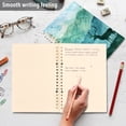 thumbnail image 5 of Deer in Forests Notebooks 2 Pcs 1-subject Journal 60 Sheets A5 College Ruled Paper Detachable Ring 8.3"x5.7", 5 of 8