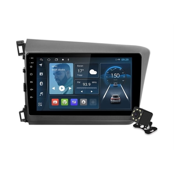 Car Stereo 1 32g for Honda Civic 2012-2015 Gps Fm Camera