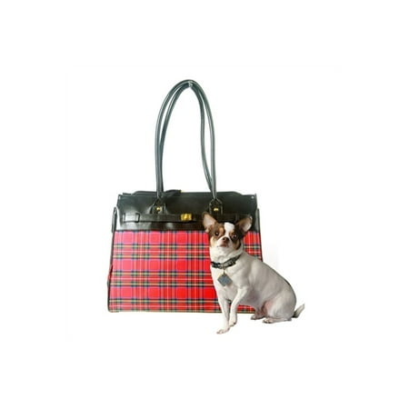 Bark-n-Bag 16' x 12.5' x 8' Tartan Collection Monaco Tote Pet Carrier, Small