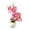 Pink, variant on Soumake Simulation Phalaenopsis Colored Artificial Flower Two Branch Butterfly Orchid Landscaping Table Decoration Scene Layout Faux Silk Fake Potted Plant Home Bedroom Decor For Desktop Household