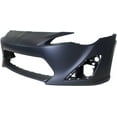 thumbnail image 5 of For 13-16 FRS Front Bumper Cover Assembly Primed Plastic Fog Lamp Hole SC1000110, 5 of 5