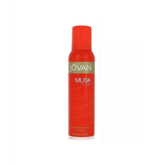 Jovan Musk by Jovan Deodorant Spray 5 oz for Women - Long-Lasting, Captivating Fragrance