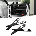 thumbnail image 4 of Door Panel Inner Door Cover Door Decoration Strip Car Interior Accessory 4pcs Inner Door Panels With Memory Hole Interior Decoration Piano Black Fit For  GLE GLS ML GL 13-19, 4 of 8
