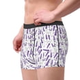 thumbnail image 4 of Naloa Lavender Flowers Print Mens Underwear - Boxers for Men, Classic Briefs for Men, 4 of 9