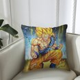 thumbnail image 2 of Dbz Goku Super Saiyan Thunder Power Damage Fight Cool Design Couch Pillowcase, 2 of 3