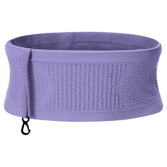 Mefallenssiah High Elasticity and Large Capacity Running and Sports Waist Pack Multifunctional Breathable Waist Pack Outdoor Running Cycling Slip Waist Pack