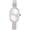 Silver, variant on Oval Womens Watch Style Interchanageable Band Adjustable Easy Read Analog