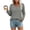 Gray, variant on Long Sleeve Shirts for Women V Neck T Shirt Fall Casual Tops Basic Base Layer Undershirts Tees 2026