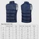 thumbnail image 4 of Chaquetas eléctricas con calefacción de 9 zonas, chaleco calefactable con cremallera y cuello levantado para acampar, 4 of 8