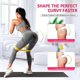 thumbnail image 4 of Resistance Loops Bands Exercise Band, Anti-Slip Elastic Workout Booty Working Out Fitness Loop Bands Set for 5, 4 of 4