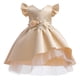thumbnail image 2 of Elegante vestido de princesa de encaje, vestidos con bordados de flores para niñas, vestidos vintage para niñas, vestidos para fiesta de Navidad, vestido de baile rojo, 2 of 5
