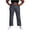 Gray, variant on Tqcoqu Women's Straight Leg Faux Jeans, Stretch Casual High Waisted Stylish Imitation Denim Cargo Pants with Decorative Pockets,Gray,Women's S-XXL
