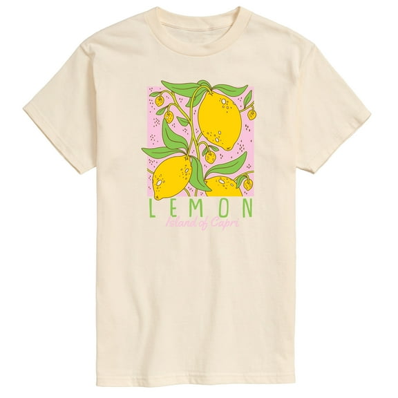 Instant Message - Lemon Island Of Capri - Men's Short Sleeve Graphic T-Shirt