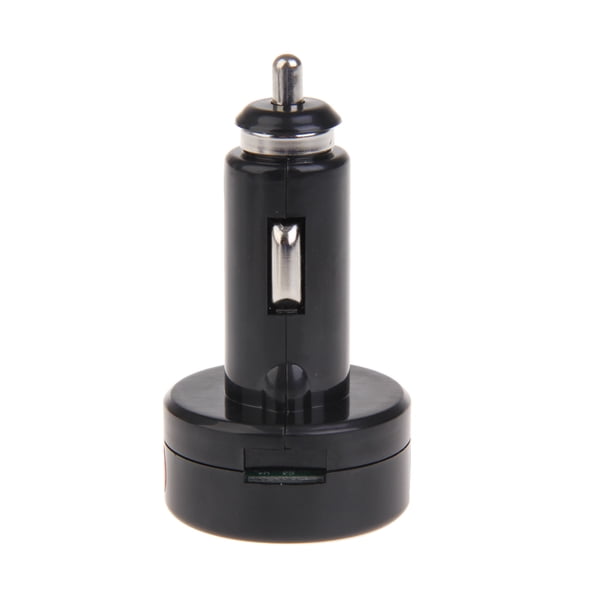 Voltímetro de coche Cargador de encendedor de cigarrillos DF-01-V Pantalla digital Verde FLhrweasw Nuevo