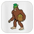 thumbnail image 2 of St Patricks Day Party Shirt Sasquatch Leprechaun Short Sleeve T-Shirt Large White, 2 of 3