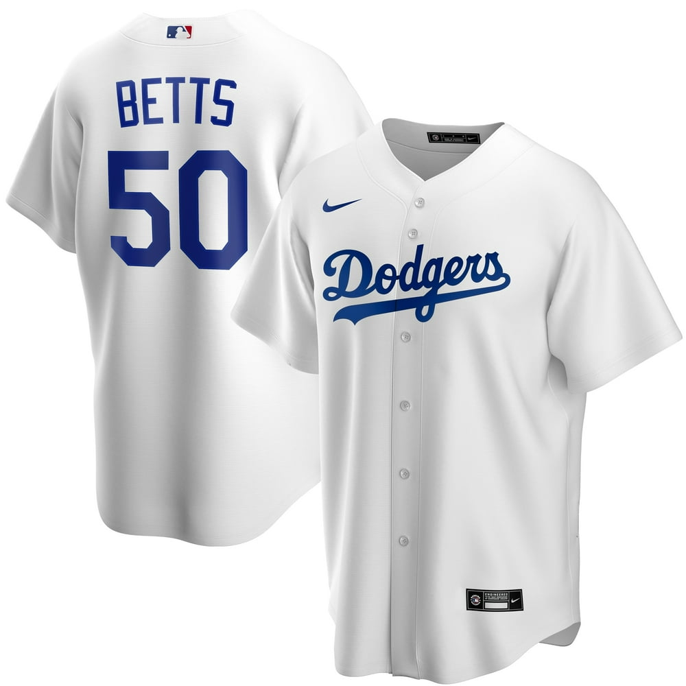 Mookie Betts Los Angeles Dodgers Nike Home Replica Player Name Jersey