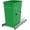 Green, variant on ANHXN Pullout Trash Can for Kitchen Cabinets Garbage Waste Recycling Bin with Full Extension Slides