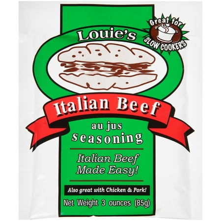 (2 Pack) Louie's Italian Beef Au Jus Seasoning