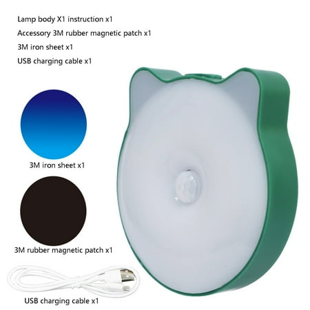 

LWVITH 2024 New Upgraded Version Of Night Light Human Body Induction Lamp Wireless Small Night Lamp Bedroom Sleep At Night Household Aisle Wardrobe Small Night Lamp