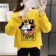 thumbnail image 1 of Disney-Sudadera con capucha de Mickey y Minnie Mouse para niñas, camisas gruesas de cuello redondo, manga larga Y2K, novedad de 2023, 1 of 4