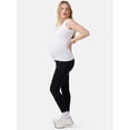 thumbnail image 4 of Ingrid & Isabel For Every Belly Women's Maternity Fleece Lined Leggings, Sizes S-XXL, 4 of 8