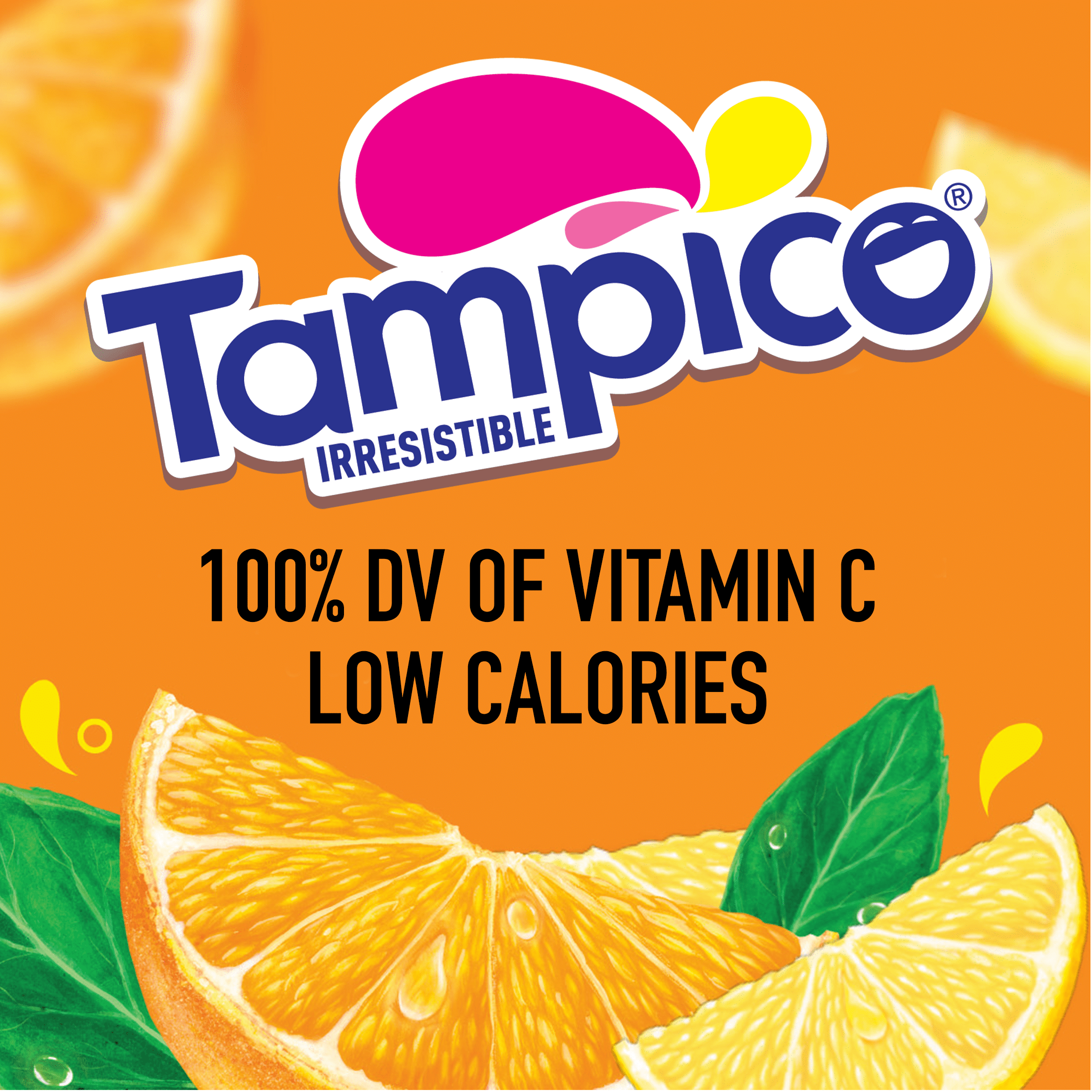 (2 pack) Tampico Citrus Punch, Orange Tangerine Lemon Juice Drink 1 Gallon