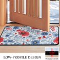 thumbnail image 3 of Pioneer Flower Floral Print Pattern Door Rugs,Washable Non Slip Door Mats Indoor,Decorative Door Mats,Entry Mat Indoor for Entrance,Bedroom,Kitchen,Bathroom,30"x17", 3 of 6
