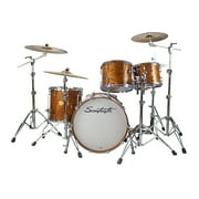 Sawtooth Hickory Series 20" Bass Drum, 4pc shell Pack, Natural Gloss